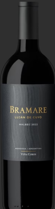 Vina Cobos Bramare Malbec Lujàn de Cuyo 2022